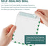 EnDoc 10x13 Tyvek First Class Mailer Envelopes - 15 Count - Open-ended Catalog Mailing Envelopes with Peel and Seal Closure, White with first clas...