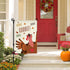 Thanksgiving Garden Flag, Fall Yard Flags Welcome Garden Flags 12x18 Double Sided Thankful Flags for Outside, Turkey Garden Flag Hello Fall Farmho...