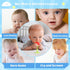 Baby Teething Toys, 3 PCS Teethers Set for 0-6, 3-6 Months & 6-12 Months, Baby Essentials, Infant Toys, Baby Chew Toys Set Food Grade Silicone, Be...