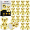 MIKEDE Fridge Magnets Refrigerator Magnets, 15Pcs Gold Strong Magnets for Whiteboard, Neodymium Push Pins Magnets Metal Magnets Fridge for Office ...