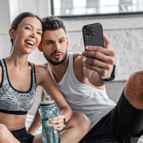 ORIbox Compatible iPhone 12 pro max Case Clear, Translucent Matte case with Soft Edges, Lightweight, Wireless Charging...