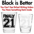 Make Em Laugh Finally 21 Birthday Shot Glass - Birthday Gift - Celebrate Turning Twenty-One - 21st Birthday Gifts for Him or Gifts for Her - Shot ...