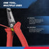 NEIKO 02038A 6-in-1 Wire Service Tool | 8-1/2" Length | Gripper, Crimper, Stripper, Cutter, Extractor, Electrician Pliers...