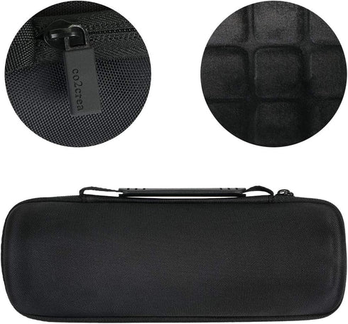 co2CREA Hard Travel Case Replacement for Ultimate Ears UE BOOM 4 / BOOM 3 Portable Bluetooth Wireless Speaker (Black Case)...