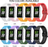 No Gap Silicone Band Compatible with Samsung Galaxy FIT3 1.6in, Sport Fitness Straps for Samsung Galaxy FIT 3 for Women Men...