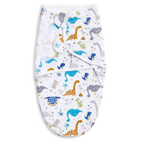 Bubble bear Baby Boy Girl Swaddle Blankets, 3-6 Months - Hypoallergenic, Adjustable Swaddle Sleep Sacks, Cute Soccer Ball, Dinosaur Pattern, 3 Pac...
