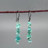 Natural Amazonite Chips Earrings for Women, Yoga Jewelry, Meditation Earring, Crystals Earring, Raw Gemstone, Energy Healing Crystals, Gift for He...
