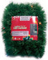 Brite Star Battery Operated 35 Lt 18 ft Little lite LED Lighted Pine Garland, Multi...