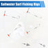 Surf Saltwater Fishing Tackle Kit,36PCS Surf Fishing Leader Rigs with Pyramid Sinkers Disc Sinkers Fishing Wire Leader Circle Hooks Saltwater Fish...