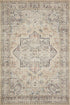 Loloi Hathaway Collection HTH-07 Multi/Ivory 2'-0" x 5'-0", .25" Thick Accent Rug, Soft, Durable, Printed, Modern, Low Pile, Non-Shedding, Easy Cl...