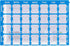 Ezy Dose Weekly (7-Day) Pill Case, Medicine Planner, Vitamin Organizer Box, Small Compartments with Easy Fill Tray, 4 Times a Day, Clear Lids, Col...