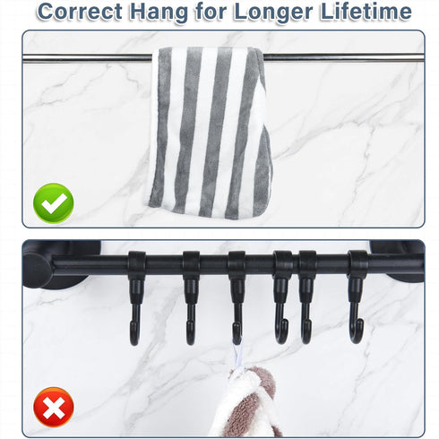 Microfiber Hair Towel Wrap, Quick Dry Hair Turbans with Button, Ultra Soft Thickening Coral Fleece Dry Hair Cap, Anti Frizz Hair Turban Towel for ...