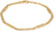 Barzel 18K Gold Plated Mesh Anklet For Women - Made In Brazil...