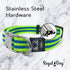 Regal Dog Products Large Pet Collar with Custom Engraved Buckle | Durable Twill Dog Collars for Small Dogs | Dog Collars for Medium Dogs | Dog Col...