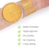Bowitzki 30g Professional Face Paint Body Paint Water Based Face painting Makeup Safe for Kids and Adults Split Cake Single Color (Metallic Golden...