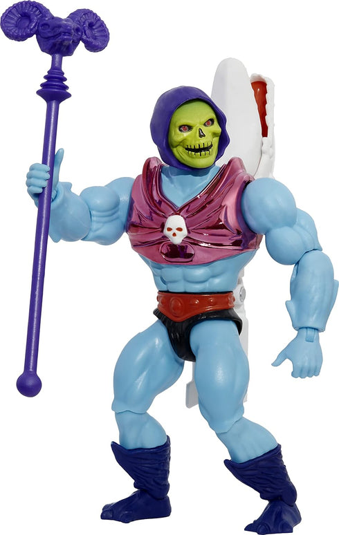 Masters of the Universe Origins Terror Claws Skeletor Action Figure with Accessories, 5.5in Collectible Toy Gift For MOTU Fans...