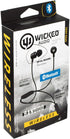 Wicked Audio Bandido Wireless — Bluetooth Earbuds with Microphone and Track Control — Wireless Headset with Metal Housing, Loop and Fin Attachment...