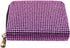 Women's Rhinestone Credit Card Holder Fashion Zipper RFID Card Case Organizer Bling Sparkle Slim Small Pouch Wallet...