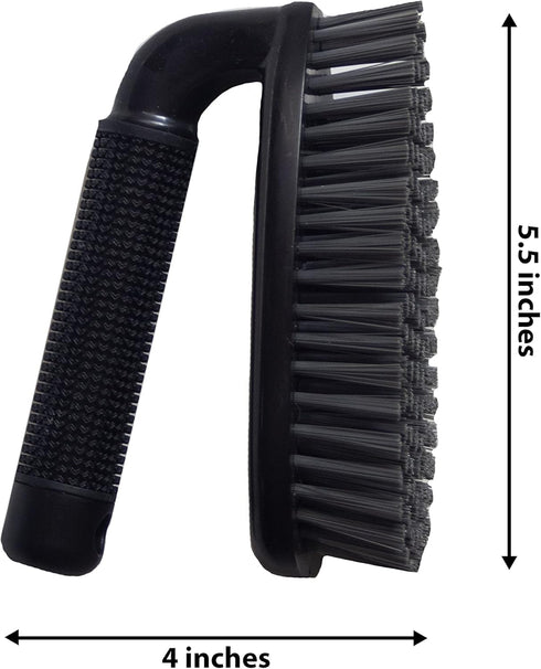 Heavy Duty Scrub Brush, Black...