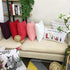 Thmyo 4-Pack 100% Cotton Comfortable Solid Decorative Throw Pillow Cases Square Cushion Cover Pillowcases Sublimation Blank Christmas DIY Throw Pi...