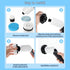 Replaceable Brush Heads Set, 7 Pack for Electric Spin Scrubber,Suitable for Model ANS-8051A/8050&Lz-8052 Power Shower Scrubber for Household Clean...