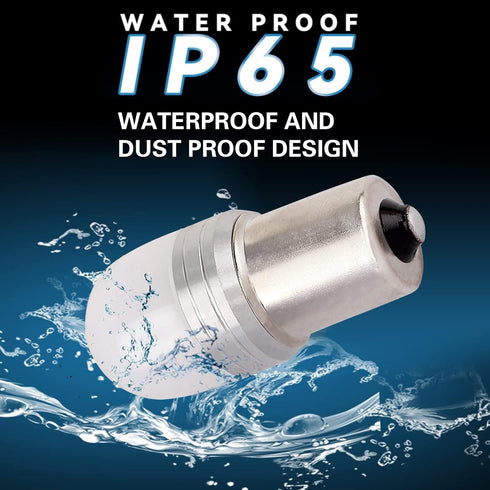 Ba15s 1156 12V 24V P21w LED Bulb 6000K Daylight White, Used for RV Interior, Backup Reverse Lights Landscape Lighting. Camping, RV Lights, Lawn Tr...