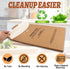 200 Pcs Parchment Paper Baking Sheets, 12"x16" Precut Non-Stick Baking Parchment Paper Sheets Bun Sheet Pan Liners.Baking Grilling Air Fryer Steam...