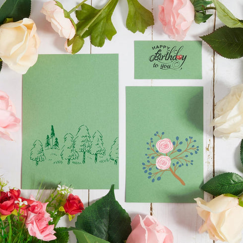 50 Sheets Blank Cardstock Paper 250 GSM Thick Heavy Cards Stock for DIY Art Projects, Card Making, Postcards, Greeting Cards, Birthday Party, Wedd...