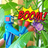 Boxing Pen Robot - ?2PCS? with Punching Arm and Crisp Button Sound - Funny and Cool Novelty Pen - Boxing Gifts - Blue/Green Colors - 1.0mm Smooth ...
