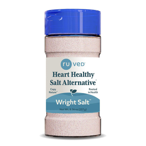 ruved Wright Salt, Flavorful Alternative Salt, Healthy Blend with Himalayan Pink Salt, Electrolyte Rich Multimineral Blend, 8.4 Ounces...