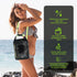 IP68 Waterproof Dry Bag, 2L - Roll Top Waterproof Pool Bag?Dry Bags for Kayaking Waterproof-w/Phone Pouch,Large Waterproof Phone Pouch,Boating & K...