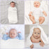 MUKIN Baby Bath Towels, Super Soft Cotton Receiving Blanket for Baby's Delicate Skin,2Pack Swaddle Blanket for Newborns Toddlers Boy Girl,Baby Reg...