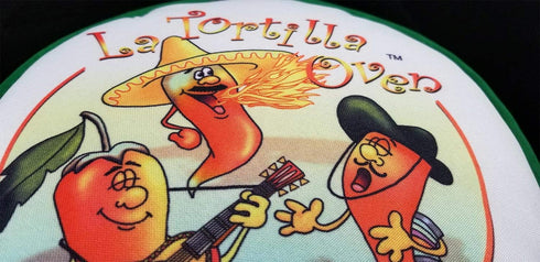 La Tortilla Oven 10" Singing Peppers Tortilla Warmer proven to Keep Tortillas FRESH AND WARM FOR OVER 1 HOUR!...