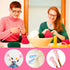 6pcs Cat Paw Knitting Needle Stoppers, Silicone Cute Knitting Needle Point Cap Protectors Stitch Stoppers Needle Tip Covers Knitting Accessories f...