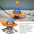 Aquarium Decoration, Suspended UFO Fish Tank Decoration Air Action Ornament for Fish Tank Landscape...