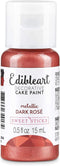 Sweet Sticks Edible Art Decorative Cake Paint 0.5 Ounce (15 Milliliters), Metallic Dark Rose...