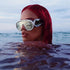 PORADAY Fashion Wave Mask Sunglasses for Women Men Trendy Oversized Sun Glasses Luxury Designer Y2K Punk Shades...