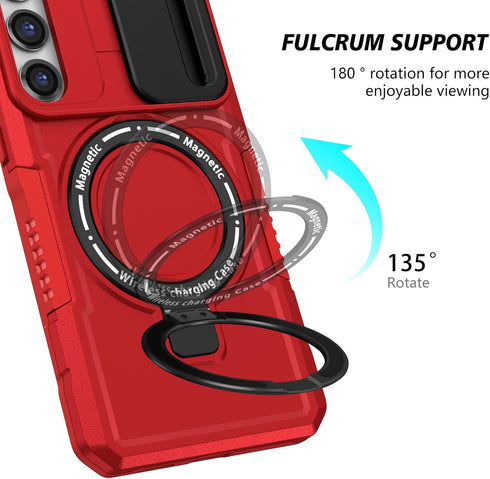 Asuwish Phone Case for Samsung Galaxy S23 5G with Screen Protector and Camera Cover Slim Magnetic Rugged Stand Heavy Duty Hybrid Cell S 23 23S GS2...