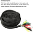 100ft - 1/4 Inch Cable Management Sleeve Protector,Wire Loom PET Expandable Wire Sleeving for Office TV Computer Home Theater Engine Bay Cord Orga...
