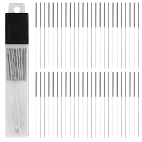 30 Pcs 3D Printer Nozzle Cleaning Kit, 0.4mm 3D Printing Nozzle Needles, Stainless Steel 3D Printer Nozzle Cleaning Needles, 3D Printer Cleaning N...