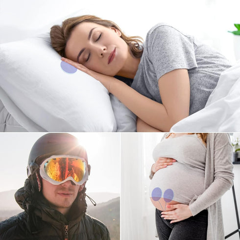 Sleep Ultra Thin Pillow Headphones Speakers with Mic, Control Button for Sleep Headphones. Headband Headphone Replacement 3.5mm...