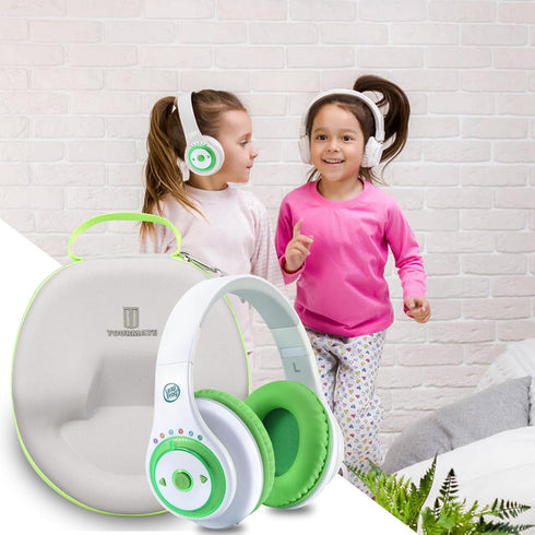 Hard Travel Case for Leapfrog LeapPods Max Kids On-Ear Headphones, Protective Carrying Storage Bag......