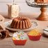 Reusable Silicone Baking Cups of 24 Pack, Square and Round Muffin Baking Liners, Thicken Non-stick Muffin Molds, 4 Colors, BPA-Free...