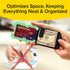Ultra-Thin RFID-Blocking Wallet, AS-SEEN-ON-TV, ID Theft Protection, Easy to Carry, Reach Cards & Cash with a Touch of a Button, Aluminum Outer Sh...