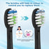 6 Pack Replacement Replacement Brush Heads for Waterpik Sonic Fusion Flossing Toothbrush Compatible with Sonic Fusion SF01/SF02 and Sonic Fusion 2...