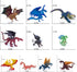 SIENON 5" & 3" Dragon Toy Figures - 10 Pack Assorted Mythical Figurines for Cake Toppers & Party Favors...