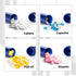 Small Travel Pill Container Holder Keychain - 7 Pack Portable Mini Pocket Pill Case Box Waterproof Metal Small Keychain Pill Holder Container for ...