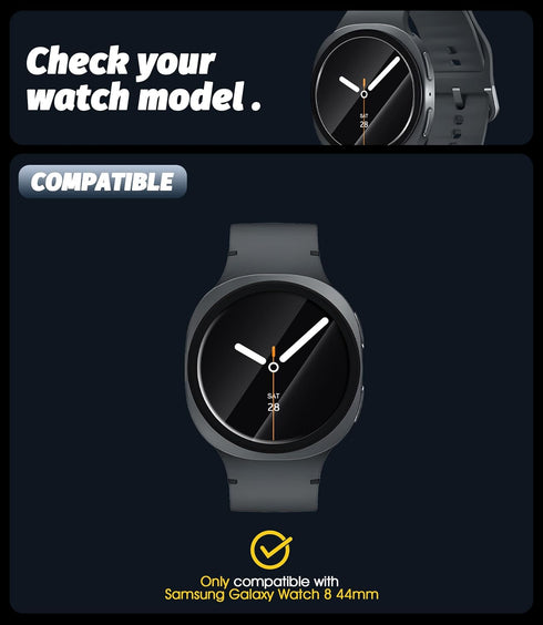 Orzero (4 Pack) Smartwatch Screen Protector Compatible for Garmin Forerunner 255, Forerunner 255 Music 46mm (Not for Forerunner 255S) Tempered Gla...