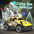 Remote Control Car, 1/24 Scale Light Up Racing Car Toys, RC Car for Kids with Cool Led Lights, Hobby RC Cars Toys Birthday Gifts for 3 4 5 6 7 8 Y...