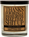 Cedar Crate Market - Thanks for Being A Badass Sister - Big, Little Sister, Humorous Birthday Gift from Brother, Novelty Funny Candle Gift, Mother...